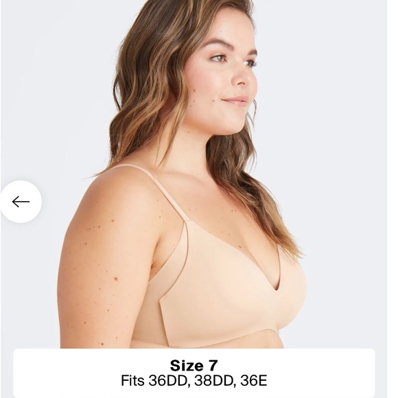 Knix Wing Woman Bra, Black (Size 7) - Picture 4 of 6